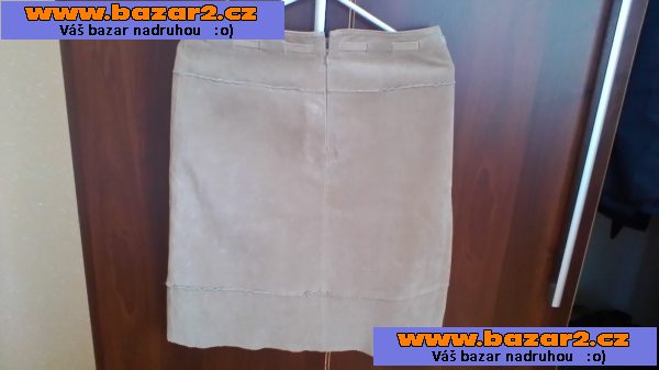 Kožená sukně zn.ORSEY