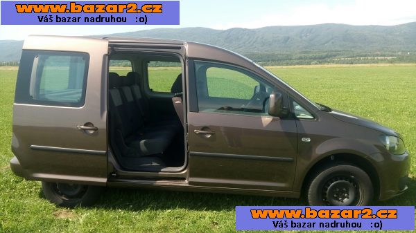 VW Caddy 1,6 TDi, 75KW, Trendline+