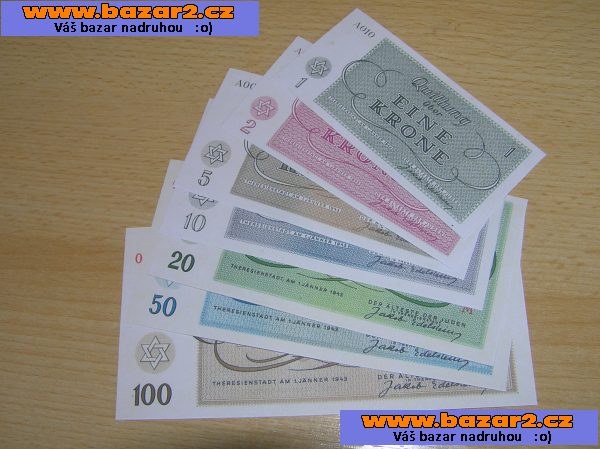 ČSSR , ČSR RU- nevydanné bankovky , návrhy oboustranná barevná kopie