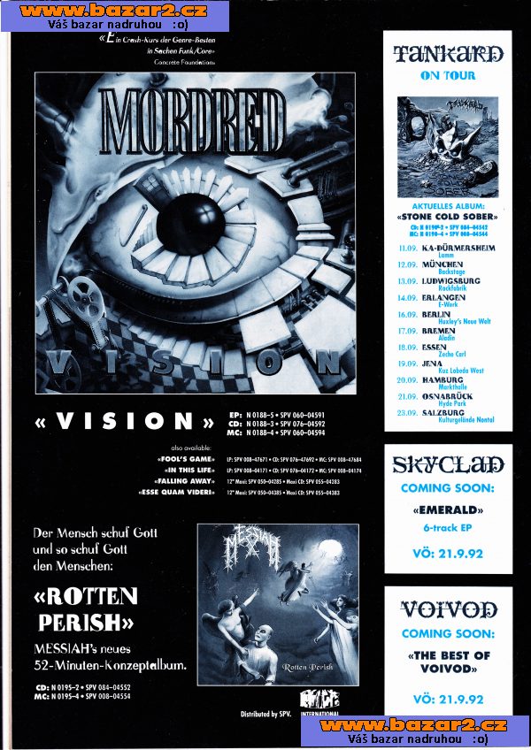 HORROR INFERNAL MAGAZIN Nr.39/1992
