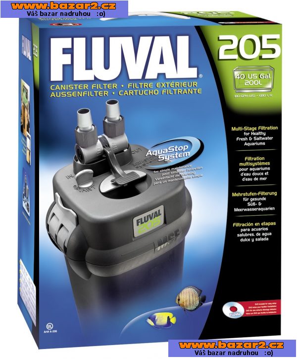Venkovní filtr FLUVAL 250