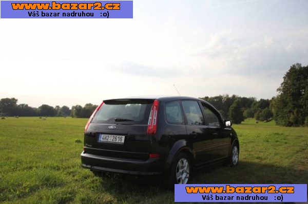 Ford C-MAX, černý, 1,6 benzín, 1.majitel
