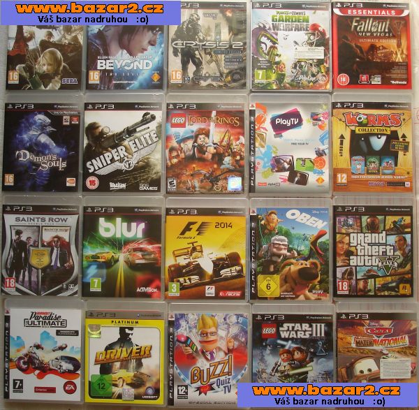 PS3 hry velký výběr konzolových her na Playstation 3