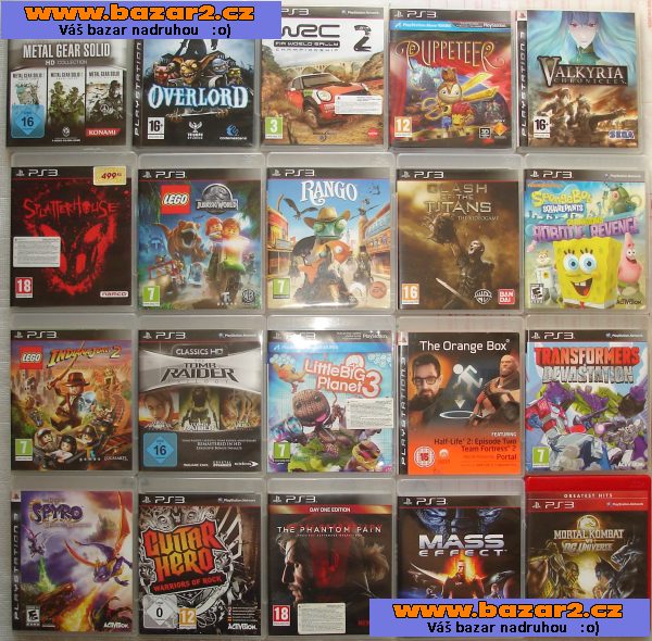 PS3 hry velký výběr konzolových her na Playstation 3