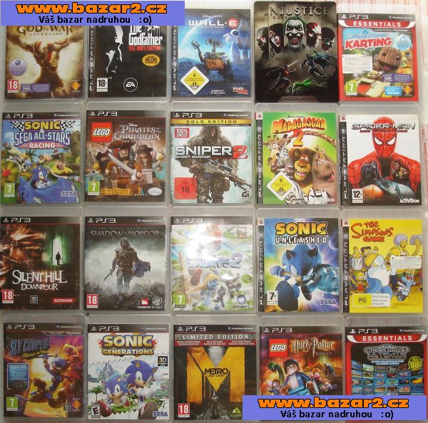 PS3 hry velký výběr konzolových her na Playstation 3