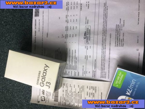 Prodám Samsung Galaxy J3 duos gold