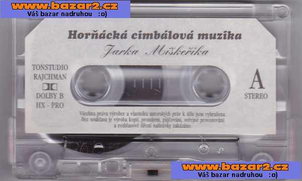 mc HORNÁCKÁ CIMBÁLOVÁ MUZIKA JARKA MIŠKEŘÍKA