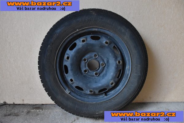 DISKY + ZIMNÍ PNEU ŠKODA FABIA 165/70/R14