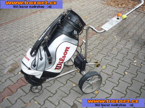 Prodám golfový vozík a bag s holemi