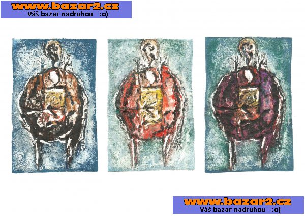 Grafické listy - R. Sedmík - Galerie Vltavín 