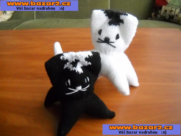 Pletená kočka