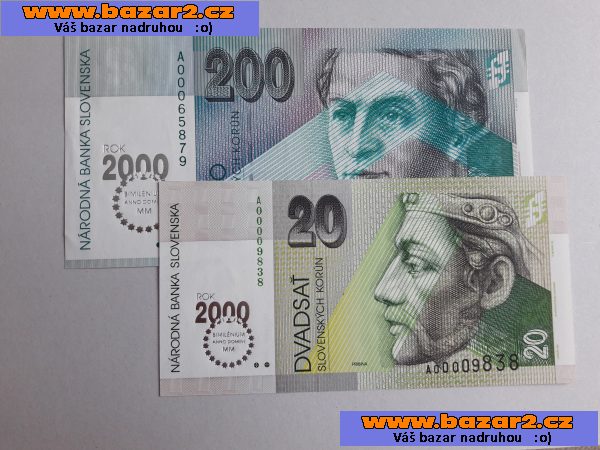 MILENIOVE BANKOVKY SLOVENSKA 2000