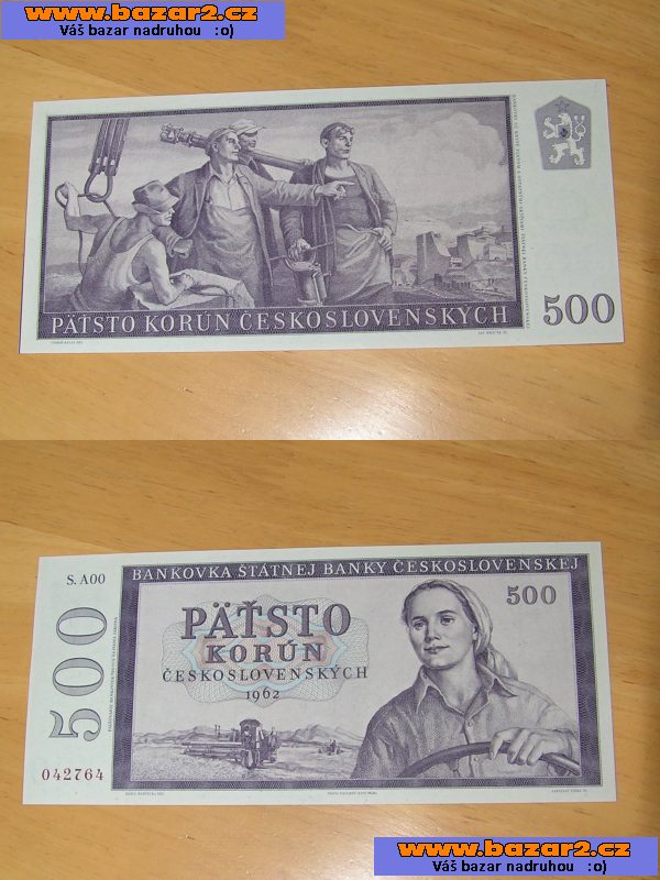 ČSSR , ČSR RU- nevydanné bankovky , návrhy oboustranná barevná kopie