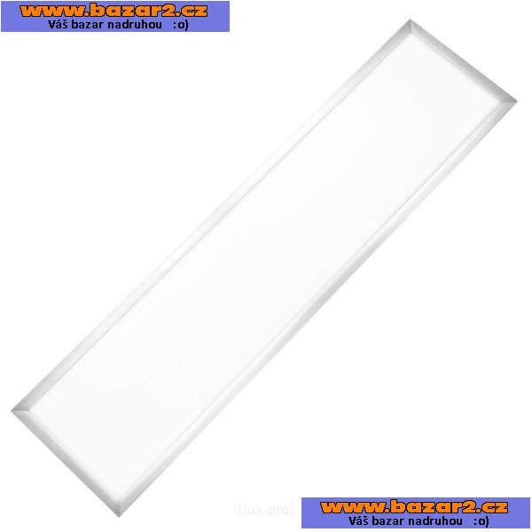 LED PANEL LED Světlo 120x30cm  NEUTRALNÍ BÍLÁ 36W