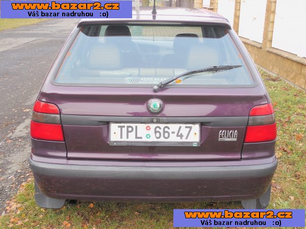 Škoda Felicie GLX  rok 2000, objem 1 300 
