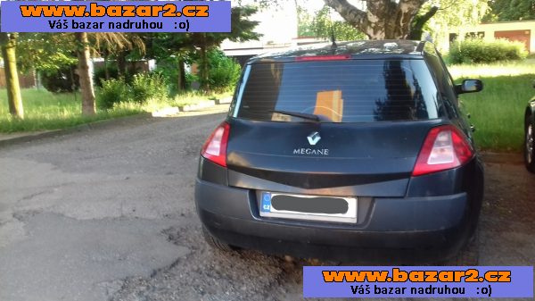 Renault Mégane 1.9 dCi, 88kW, ČR, Euro3-3, inzerce-cz.cz Renault Mégane 1.9 dCi, 88kW, ČR, Euro3