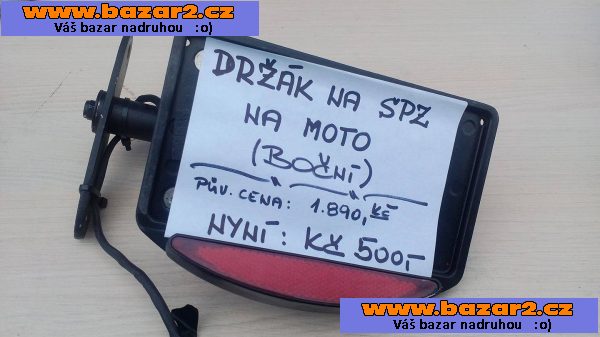 Prodej držáku na SPZ /moto/.