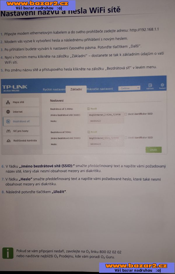 TP-LINK, Archer MR 200-2, inzerce-cz.cz TP-LINK, Archer MR 200
