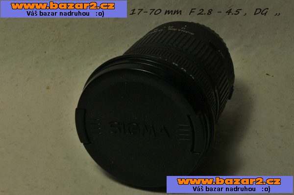 objektiv  Sigma - 17-70 pro Canon