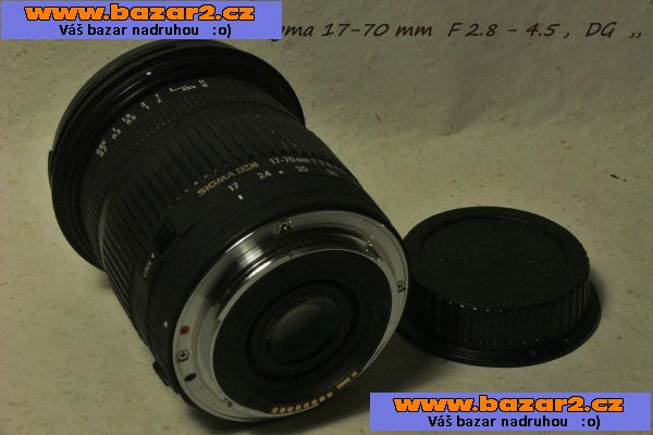 objektiv  Sigma - 17-70 pro Canon
