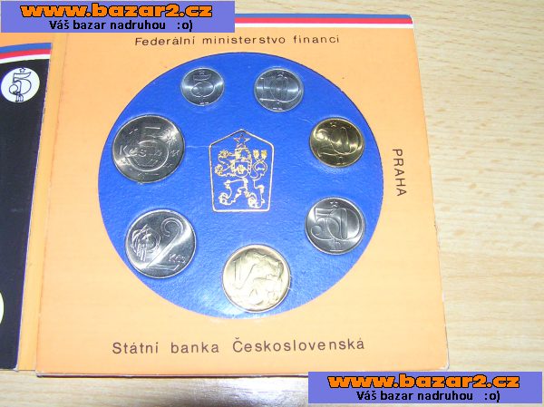 sada mincí ČSSR 1986 RR vzácné a hledané