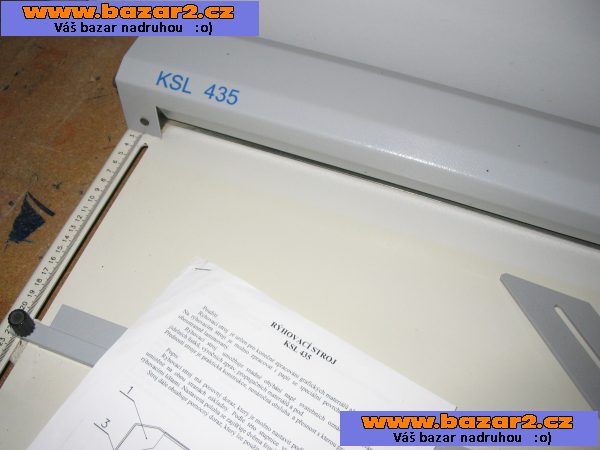 Bigovačka rýhovací bigovací stroj KSL 435. 