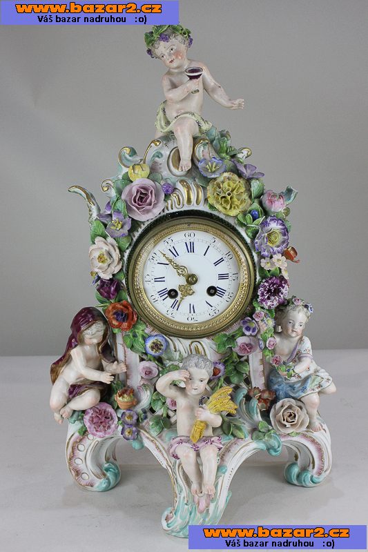 Mišenske figuralni hodiny - 50.cm.