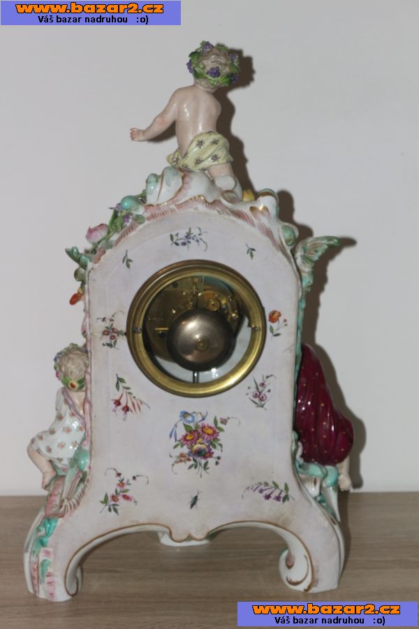Mišenske figuralni hodiny - 50.cm.