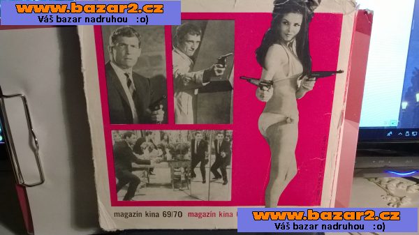 ČASOPIS  MAGAZÍN  KINA, 1967, 68, 69/70, 71/72