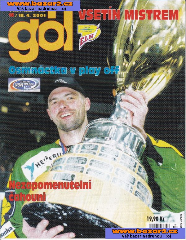 GÓL 2001-kompletní ročník !