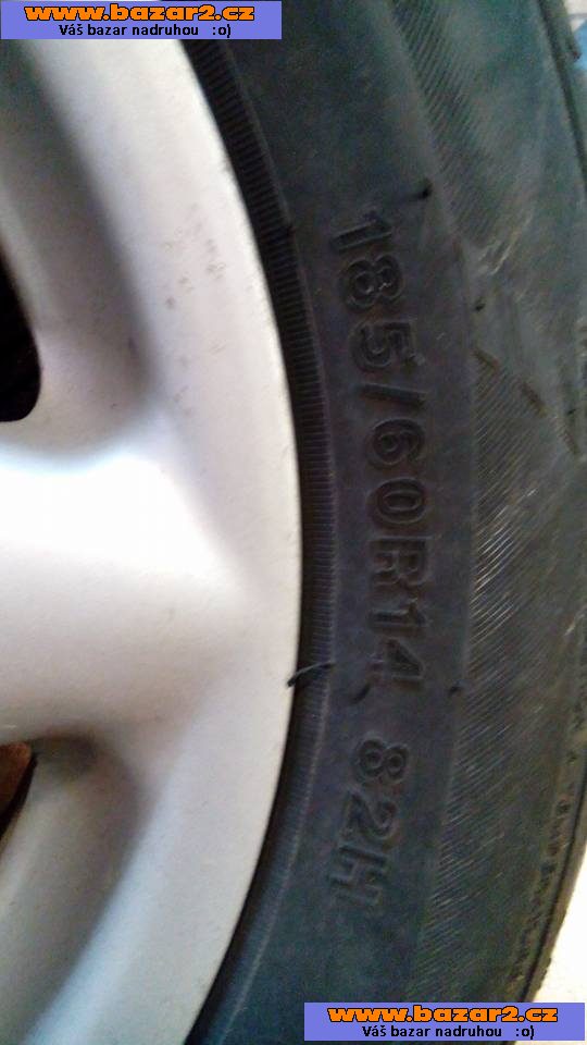 Alu disky s pneumatikou R14