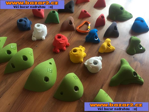 Dětské lezecké chyty THEREX Climbing - 28 kusů