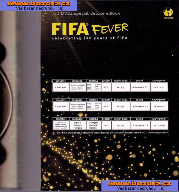 FIFA FEVER-3DVD´s special deluxe edition !