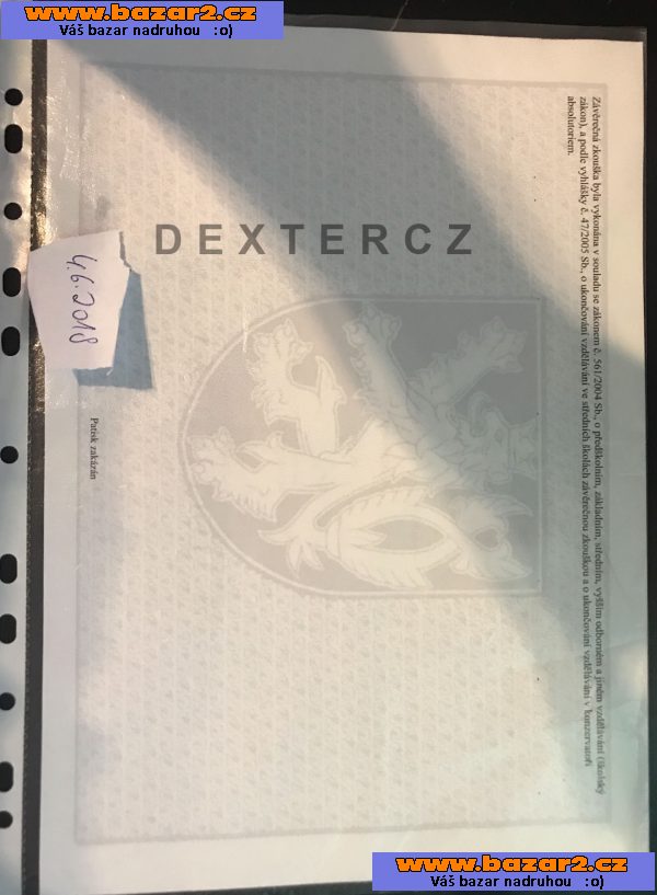 Maturitní vysvědčení, Vysokoškolské diplomy,výuční listy2018