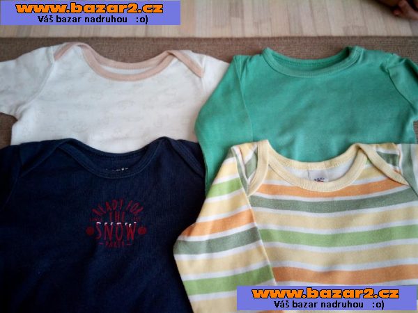 Body s dlouhým rukávem 4ks