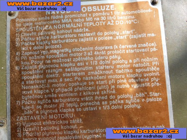 Prodej vojenské elektrocentrály