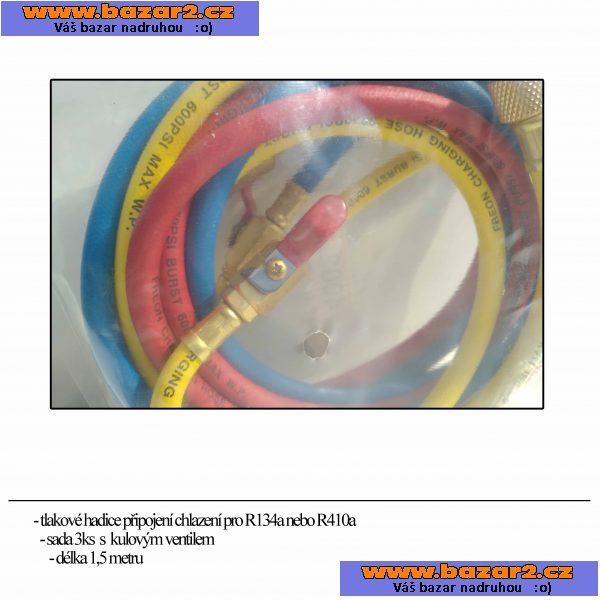 Prodám vybavení pro servis chlazení
