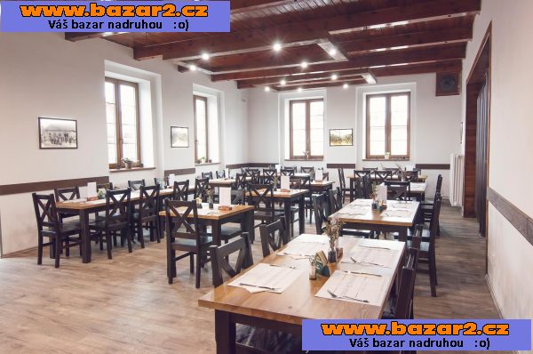 Nové drevene židle do restaurace, od výrobce,