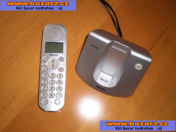 Prodám bezdrátový telefon Philips CD 240