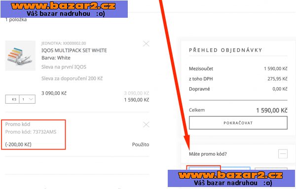 IQOS sleva 200,- Kc Zdarma kod: 73732AMS www.IQOSY.cz