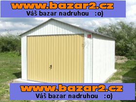 Plechové garáže v AKCI - v ceně doprava a montáž