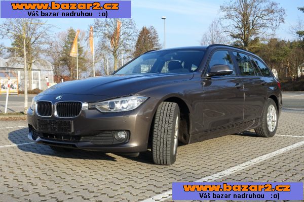 BMW 318d Touring, xenony, tažné