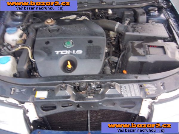 Škoda Octavia  1,9 TDI 66 KW rok 2003 výborný stav, nová STK