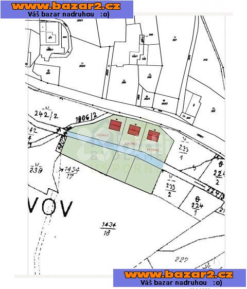 Stavební poz. 4526 m2 u sjezdovky