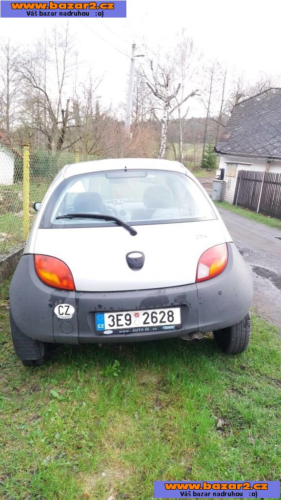 Ford Ka stříbrný