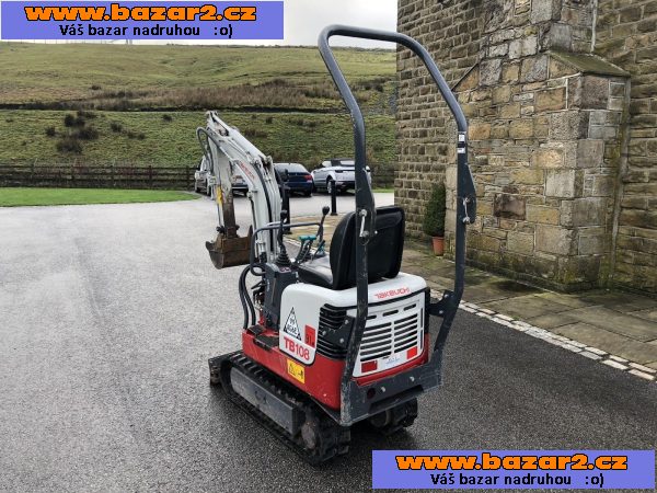  Minibagr Takeuchi TBIO88 - výborný stav 