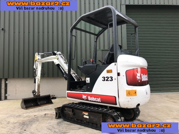 Minibagr Bobcat 323 T1.5 -3, inzerce-cz.cz Minibagr Bobcat 323 T1.5