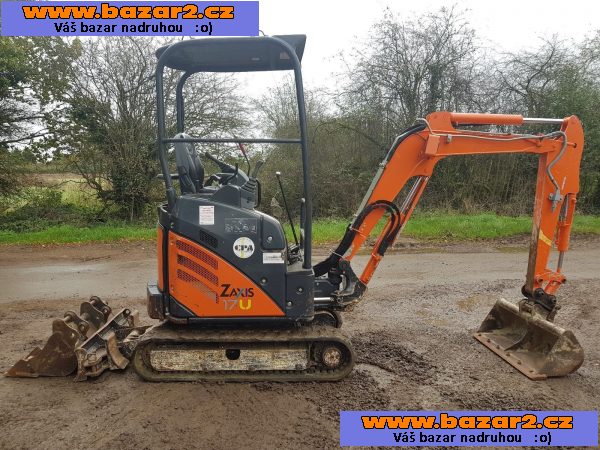 Minibagr Hitachi Zaxis 107CPA / 17-U -2, inzerce-cz.cz Minibagr Hitachi Zaxis 107CPA / 17-U