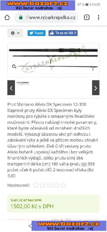 rýbařská výbava-2, inzerce-cz.cz rýbařská výbava
