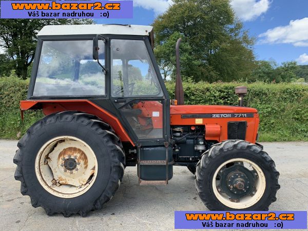Traktor Zetor 7745 - výborný stav